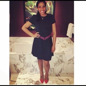 Brooks brothers navy blue dress